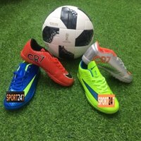 sale 12-12 Rẻ vô địch sieu re giày bóng đá  trẻ em CR7 giày bóng đá trẻ con sân cỏ nhân tạo .