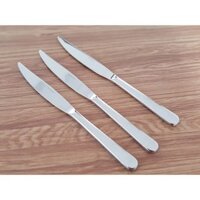 (SALE 150k giảm còn 130k)Dao bàn ăn inox cao cấp dài 24cm (sét 3 cái, đẳng cấp 5*)