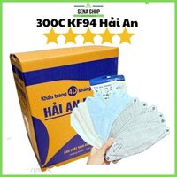 [Sale 2 ngày]Thùng Khẩu Trang kf94 MASK 4d Công Nghệ Dập Hàn Quốc Hải An( 300 Chiếc ) - Hàng Chính Hãng 4 lớp kháng khẩn