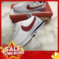 [SALE 3 NGÀY] Có săn [Ảnh thật + fullbox] Giầy thể thao sneaker NlKE CORTEZ trắng đỏ nam nữ. Hottrend