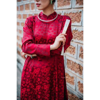 [SALE 30%] ÁO DÀI SUÔNG XƯA ANH ĐÀO