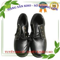 [Sale 30%] Giày ABC chỉ trắng, giày bảo hộ mũi thép đế thép  [Có sẵn SL lớn]