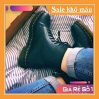 [Sale 3/3]  Giày 1460 cao cổ đen trơn Thái Sale 11 :