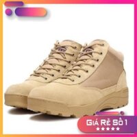 [Sale 3/3] Giày Đặc Nhiệm SWAT Cổ Lửng - Giầy Boot Phượt Leo Núi Sale 11 -op1 " _ : L