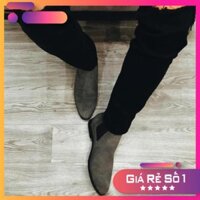 [Sale 3/3] Giày nam chelsea boot da bò lộn 2H - 47 Sale 11 -op1 ' ' |