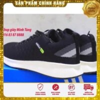 [Sale 3/3]Giày thể thao nam Adidas Neo đen đế trắng ( hình thật + Video) -B98 : <