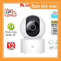 SALE 40% [Năm 2021,H265] Camera Xiaomi 1080P Full HD Xoay 360° Mi Home Security, Quốc tế - Bảo hành 12 tháng chính hãng