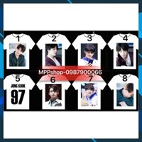 (SALE 50%) Áo JUNGKOOK BTS in ảnh trực tiếp vào vải