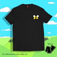 (SALE 50%) Áo thun in hình Adventure Time tshirt Jake Shapeshifter shirt Jake the Dog T-shirt v2 ngầu cực chất