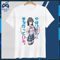 (SALE 50%) Áo thun Oregairu Yukino ngắn tay  độc đẹp