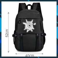 (SALE 50%) cặp Naruto gia tộc uzumaki phản quang, balo Naruto cao cấp - Chuẩn may 3 lớp 4 ngăn