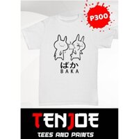 (SALE 50%) Mẫu áo thun Usagi  BAKA White đẹp giá rẻ