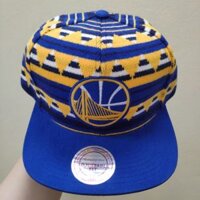 [Sale 50%] Mũ lưỡi trai Snapback Mitchell & Ness họa tiết len thổ cẩm.