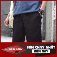 [SALE 50% OFF] Quần SHORT BASIC THUN ĐEN Unisex (Dây Trắng) , Thời Trang Nam Nữ