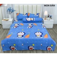 sale 69k Bộ ga gối poly 1,6m Hello kitty ôm gấu