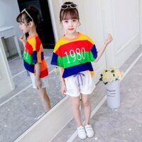 Sale 70% Bộ đồ thể thao thời trang cho bé gái, white,160 Giá gốc 403,000 đ - 61B42