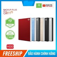 SALE 7/7 Ổ Cứng Di Động Seagate Backup Plus Slim 1TB 2.5inch USB 3.0 Bảo Hành Chính Seagagte Hãng 36T