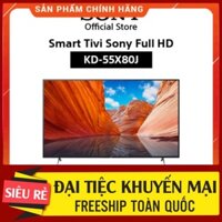 Sale -  Android Tivi Sony 4K 55 inch KD-55X80J - - free lắp ráp . . HÀNG MỚI 100% Nguyên Seal