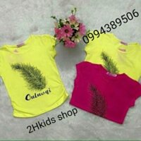 Sale Áo cotton QC đính đá 5-12y 150k còn 125k