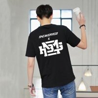 SALE- Áo HNBMG x Sneakers ( có in phản quang) - in theo yeu cau - cưc HOT