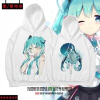 SALE- Áo Hoodie Hatsune Miku - áo HOT