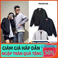 SALE Áo khoác bomber nam gió chần bông 5mm RAACUSSTORE, áo khoác gió nam chống nước 98% -D1AK345