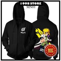SALE - Áo khoác đen Minato One Piece chất lượng