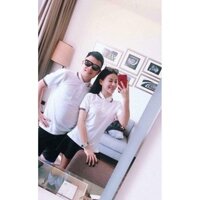 SALE Áo phông Poligan nội địa Thái Lan (áo thun nam nữ) SẴN MÀU TRẮNG