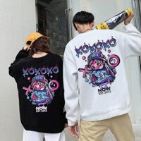 SALE- Áo sweater XO now saigon nỉ unisex FREESHIP NVH - mẫu siêu HOT giá tận xưởng