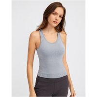 SALE Áo tập thể thao Lululemon Ebb To Street Racerback Crop Tank Top - Áo bra thể thao Lulu không logo