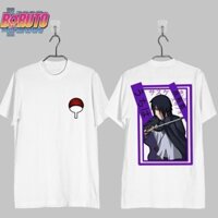 SALE - Áo Thun Anime Boruto Naruto Next Generation x Anisthetics - Sasuke Uchiha   - ADT Store