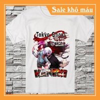 SALE- Áo Thun Anime Tokyo Ghoul - Kaneki Ken