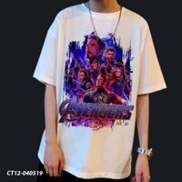 SALE- Áo thun Avengers Endgame Vũ Trụ Marvel siêu anh hùng - áo siêu chất
