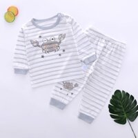 [SALE] Áo thun cotton dài tay mùa xuân hè cho bé áo thun mỏng thoáng khí mùa xuân máy lạnh cho bé t