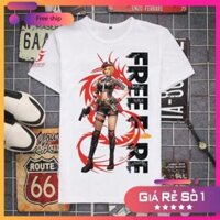 SALE- Áo thun Free Fire - báo hồng giá tốt nhất