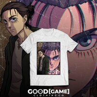 (SALE) Áo thun in hình Attack on Titan Anime Eren Yaeger   độc đẹp