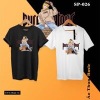 SALE- Áo thun in hình tôn ngộ không cưc cá tính