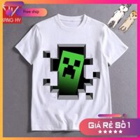 SALE- Áo thun Minecraft thun cao cấp F035  - ADT Store