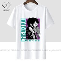 SALE- Áo thun My Hero Academia Chisaki Kai ngắn tay