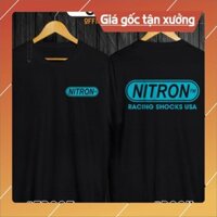 SALE- Áo Thun NITRON Racing Biker Unisex Nam Nữ