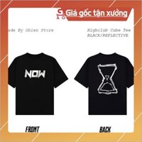SALE- Áo Thun Now SaiGon Phản Quang OVERSIZE Tay Lỡ Streetwear Nam Nữ M/ XL