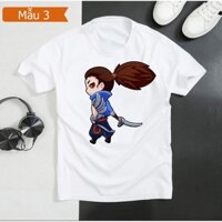 (SALE) Áo Thun Siêu Hot 2020 In Hình Đấng Yasuo Liên Minh Huyền Thoại