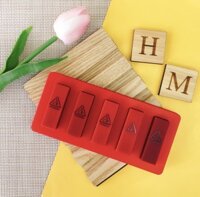 SALE B Set Son 3CE Red Recipe Mini Lip Kit (Set 5 Cây)