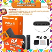 [SALE] [Bản quốc tế] Android Tivi Box Xiaomi Mibox S 4K (Android 8.1) - Bảo hành 6 tháng - Shop Thế giới điện máy .