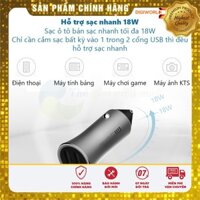 [Sale] [Bản quốc tế] Sạc nhanh ô tô 18W Mi Car Charger Pro CC05ZM 2 cổng USB - Phân Phối bởi Digiworld - Bảo hành 6 thán