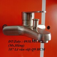 [Sale Banh Nóc] Vòi Nước Nóng Lạnh Inox TOPO SUS 304 KT 20x18x12cm - 1107