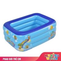 [Sale] BỂ BƠI PHAO CHO BÉ 1,8M 3 TẦNG CÓ ĐÁY CHÔNG TRƯỢT  mới 2020