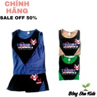 SALE  BỘ BA LỖ ĐŨI CAO CẤP SIZE ĐẠI CỒ CHO BÉ TRAI (4-9 tuổi)