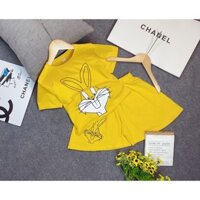 [Sale] Bộ đại bé gái quần đùi dáng váy  chất xuất khẩu xịn xò 17-30kg