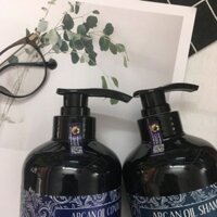 SaLe Bộ Dầu Gội - Xả Phục Hồi Hischer Argan Oil 1000ML